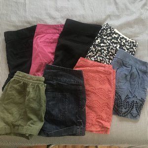 Loft - Gap - Etc Women's Shorts - 7 Pairs (Size 8)